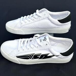 Creative Recreation Zeus Low Sneakers "White/Black" CRF3V102 - Men's 10.5 - NEW